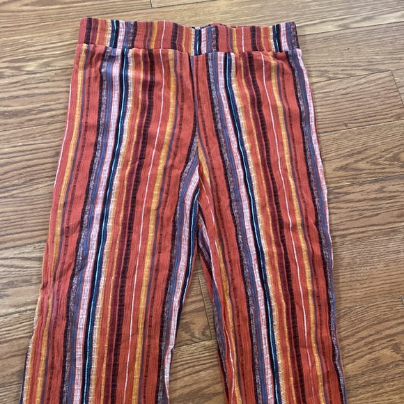 Apt. 9 Boho Striped Linen Pants Size Medium - Picture 4 of 8